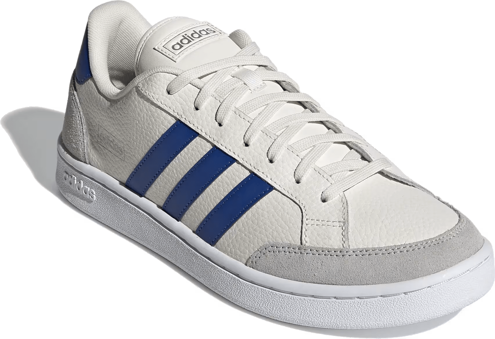 adidas Grand Court SE Chalk White Royal Blue Grey Two
