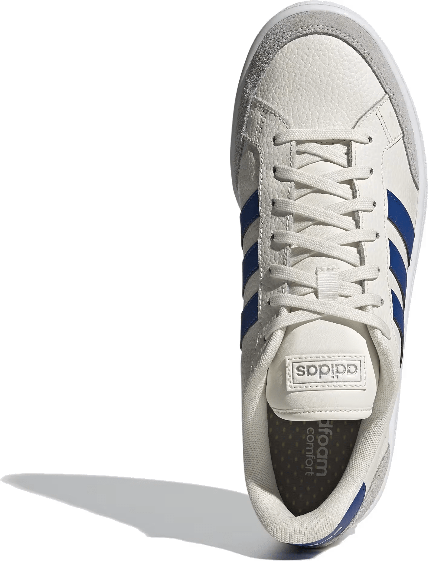 adidas Grand Court SE Chalk White Royal Blue Grey Two