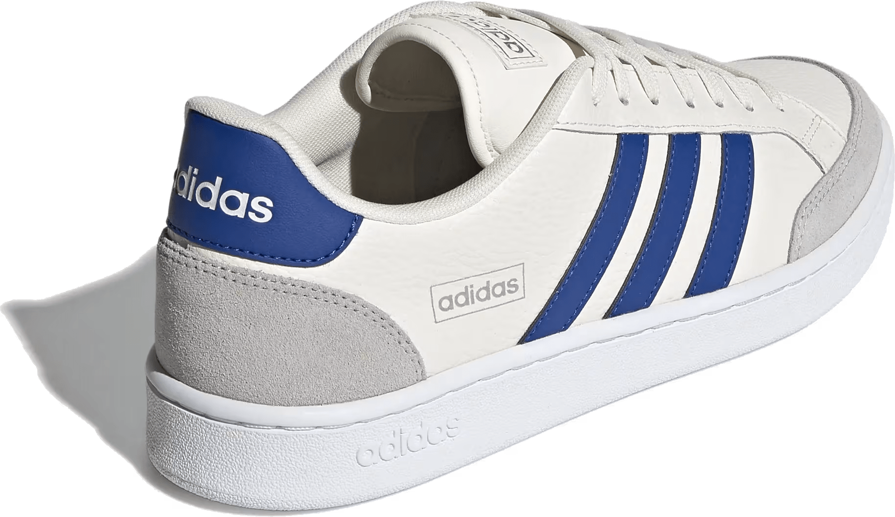 adidas Grand Court SE Chalk White Royal Blue Grey Two
