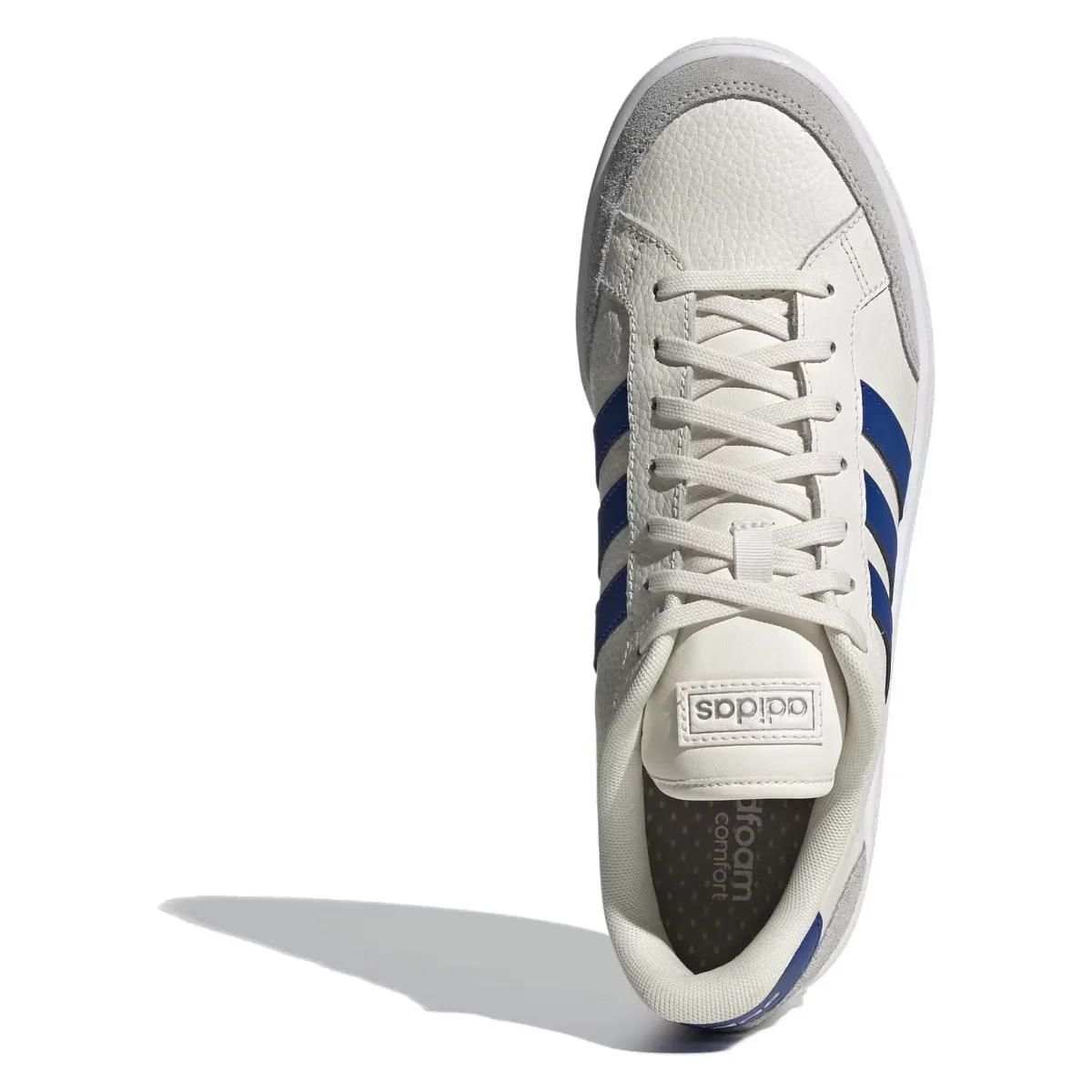 adidas Grand Court SE Chalk White Royal Blue Grey Two