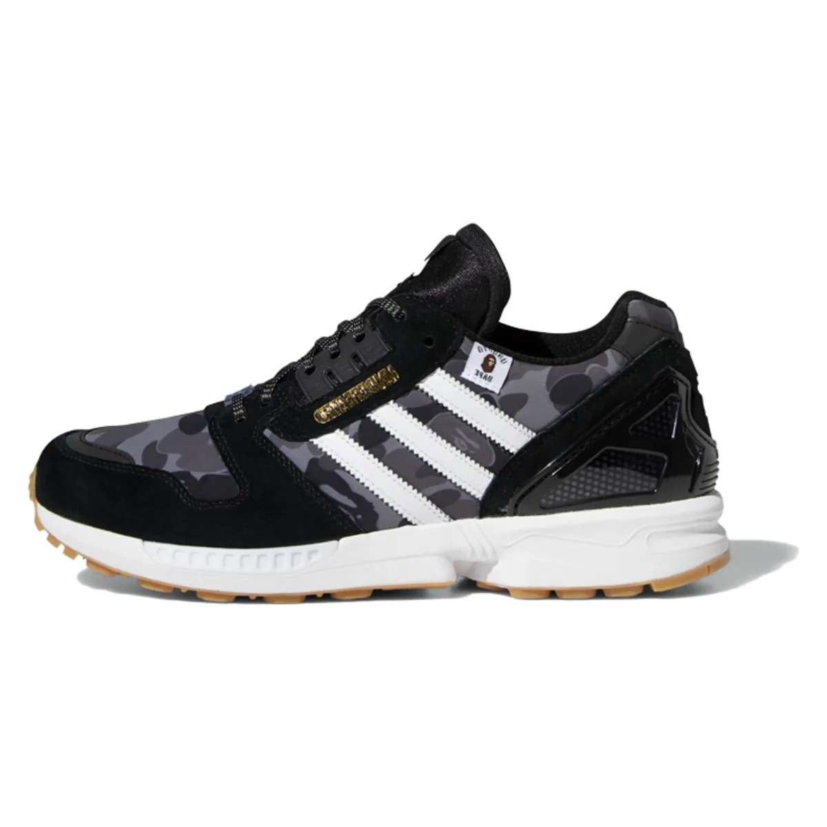 BAPE x UNDFTD x Adidas ZX 8000 "Black"