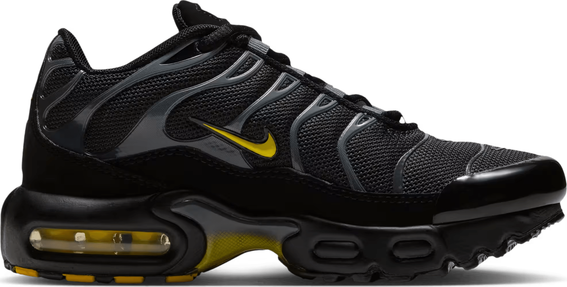 Nike Air Max Plus PS "Black Chrome Yellow"