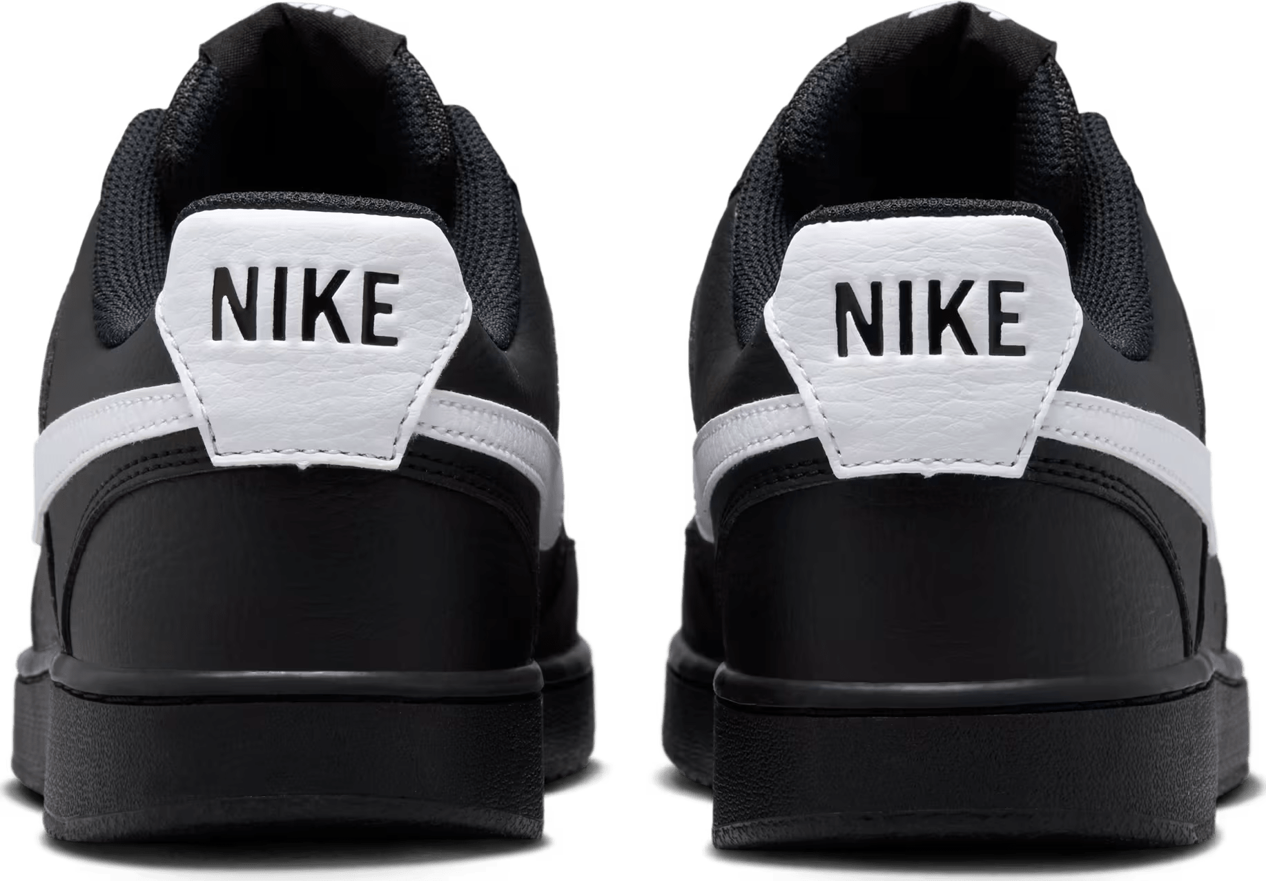 Nike Court Vision Low Black Black White