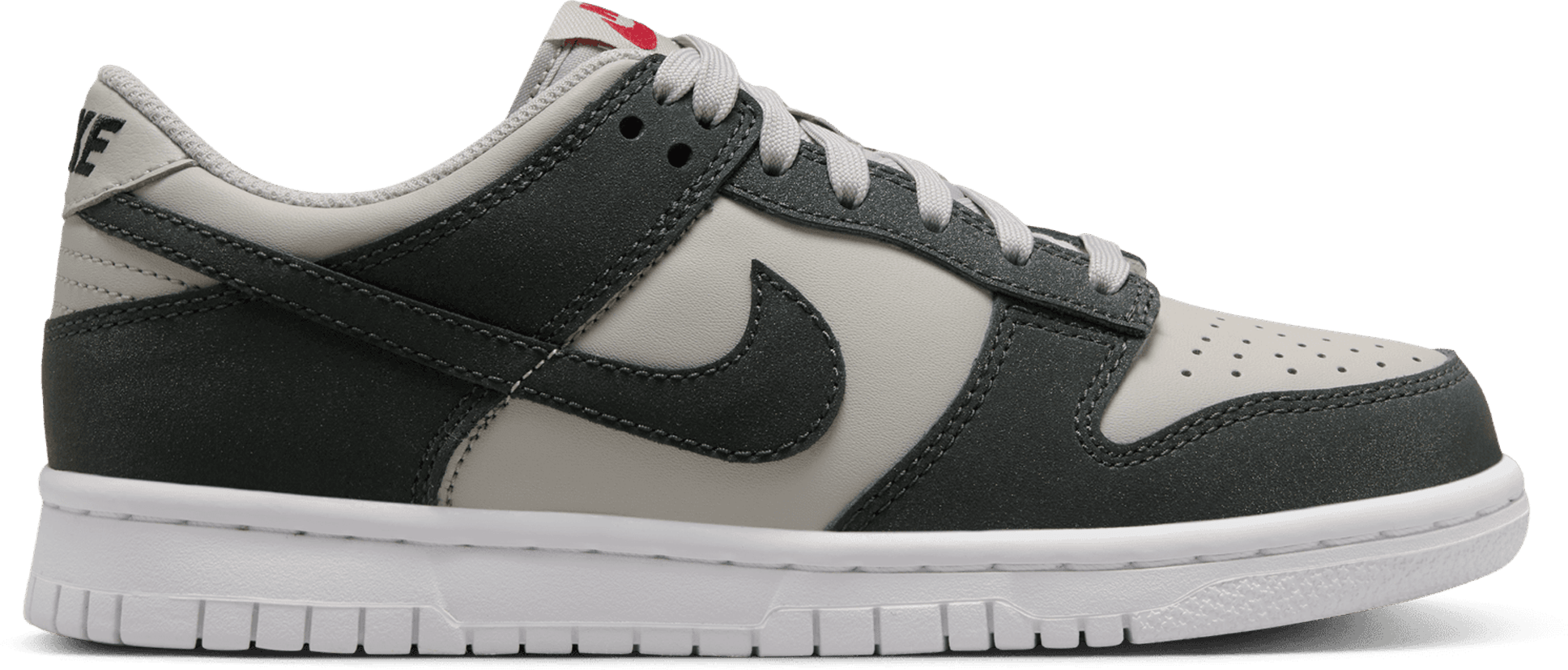 Nike Dunk Low Light Iron Ore White Gym Red Anthracite (GS)