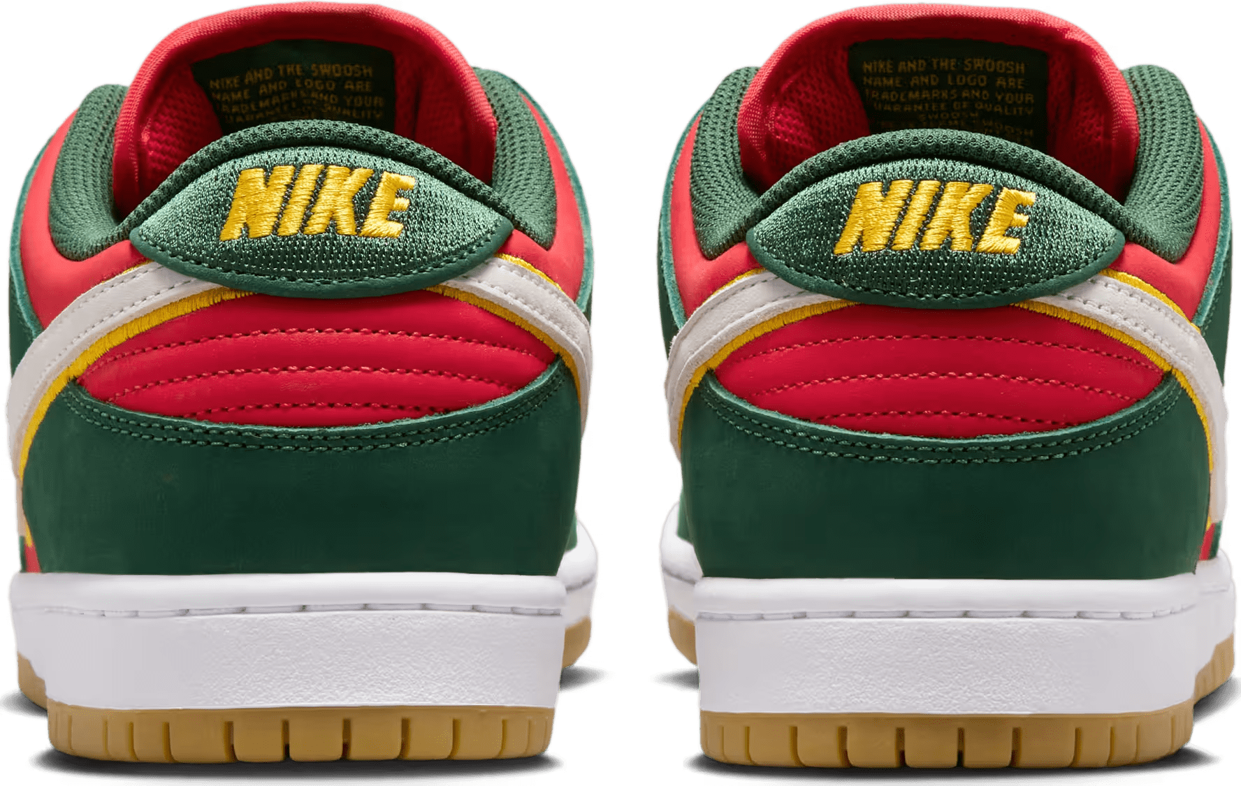 Nike SB Dunk Low Pro "Fir and Fire Red"