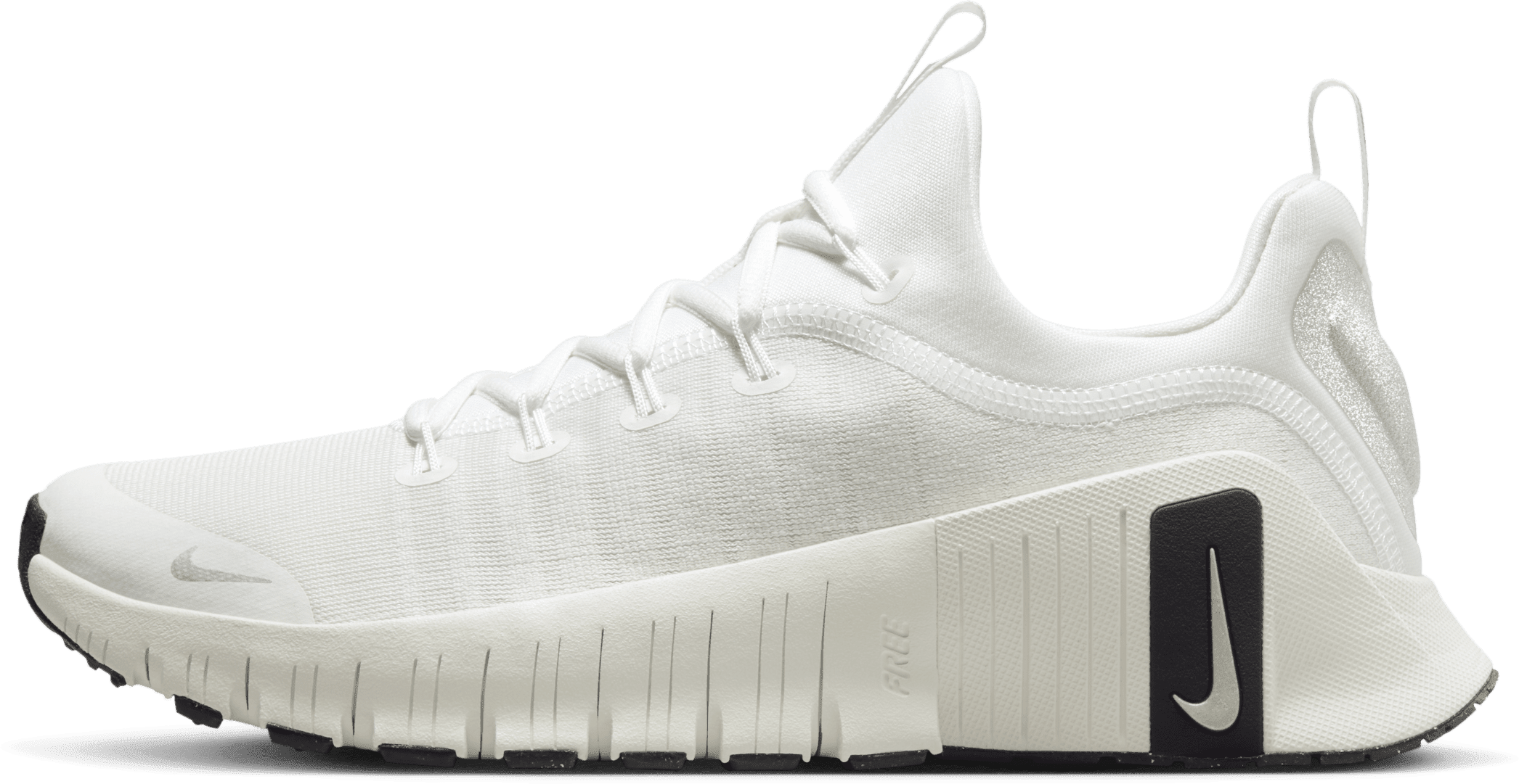 Nike Free Metcon 6 Premium Summit White Sail Black Metallic Silver (Women's)