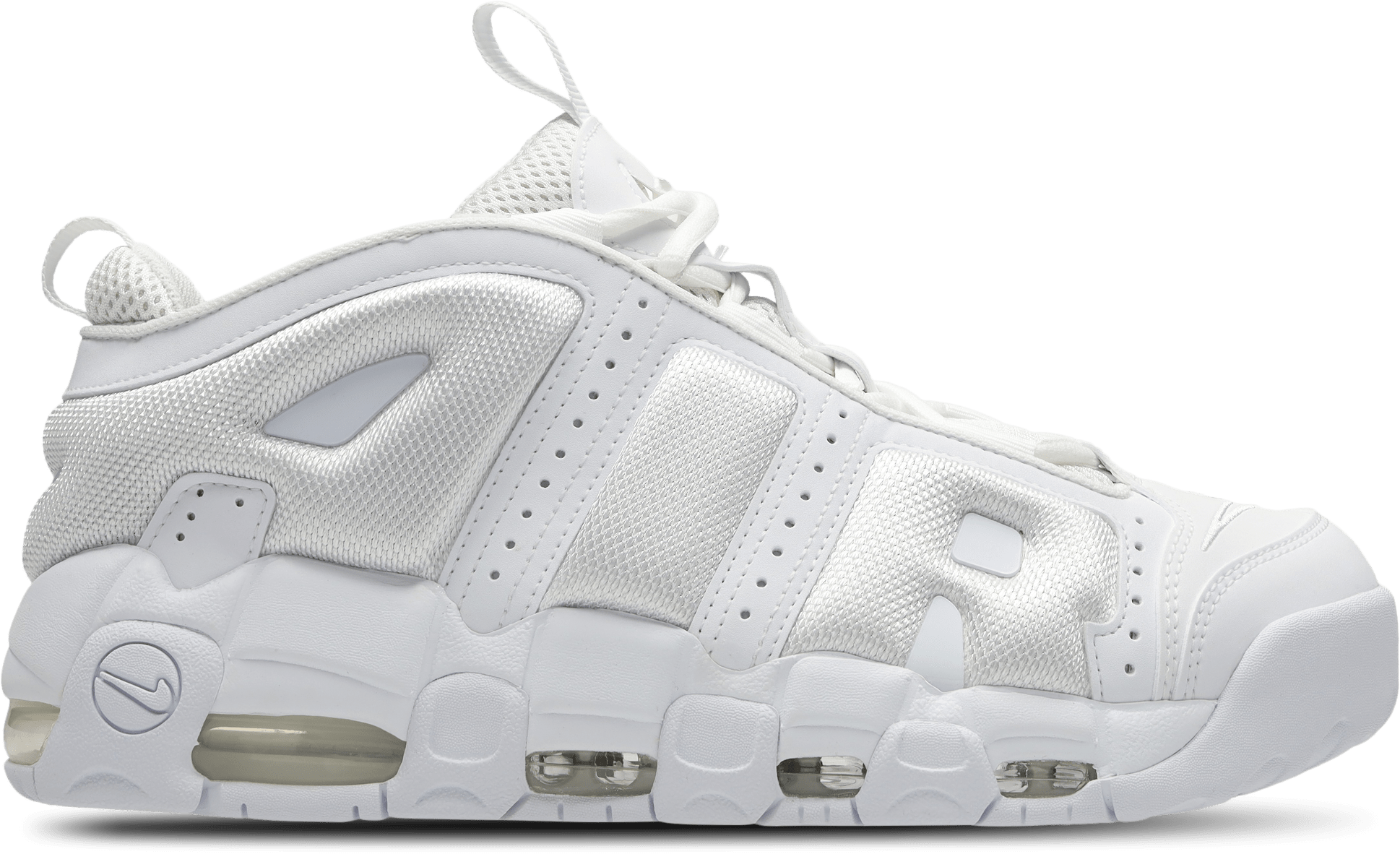 Nike Air More Uptempo Low "Triple White"