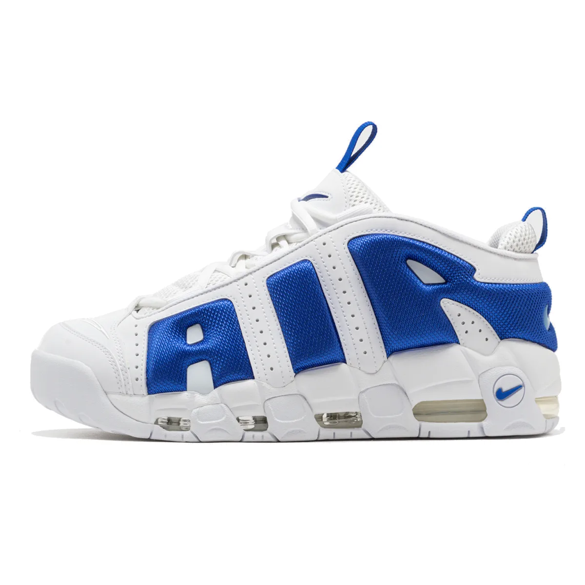 Nike Air More Uptempo Low White Hyper Royal
