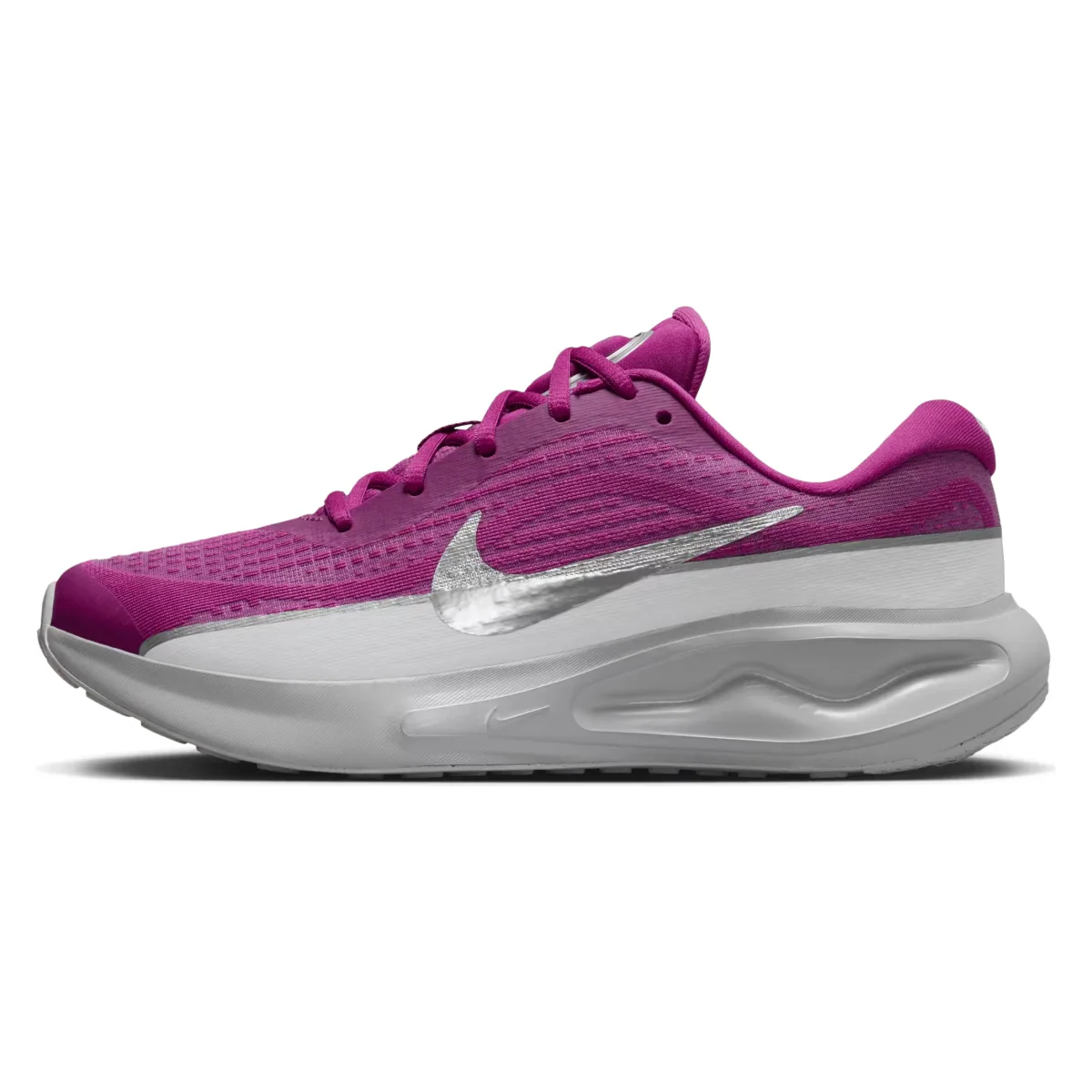 Nike Journey Run Premium Hot Fuchsia Wolf Grey Metallic Silver (Women's)