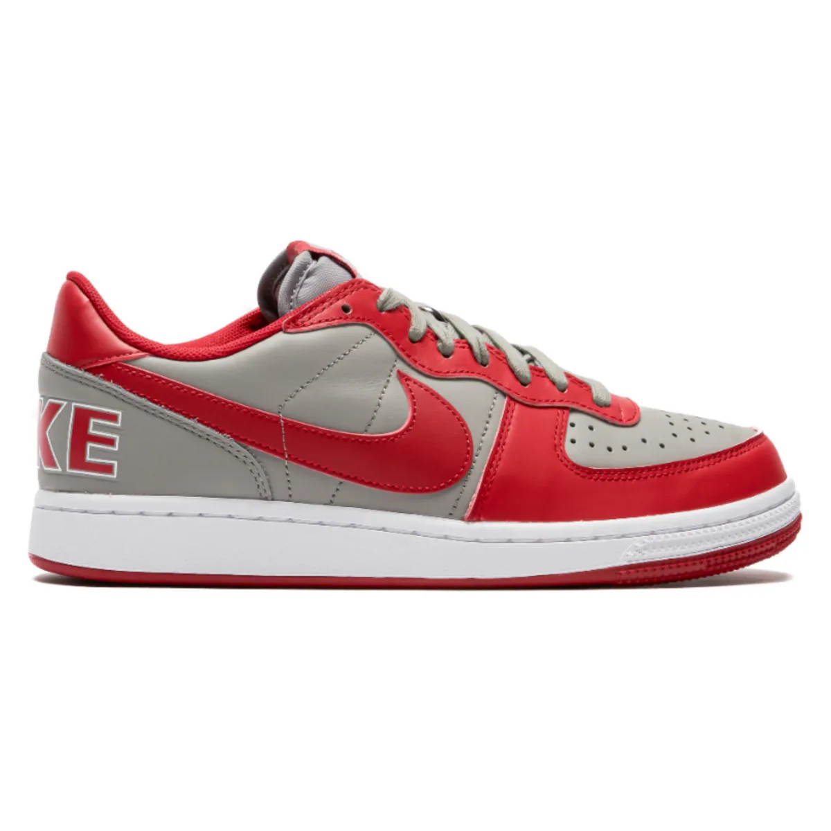 Nike Terminator Low "Medium Grey Varsity Red"
