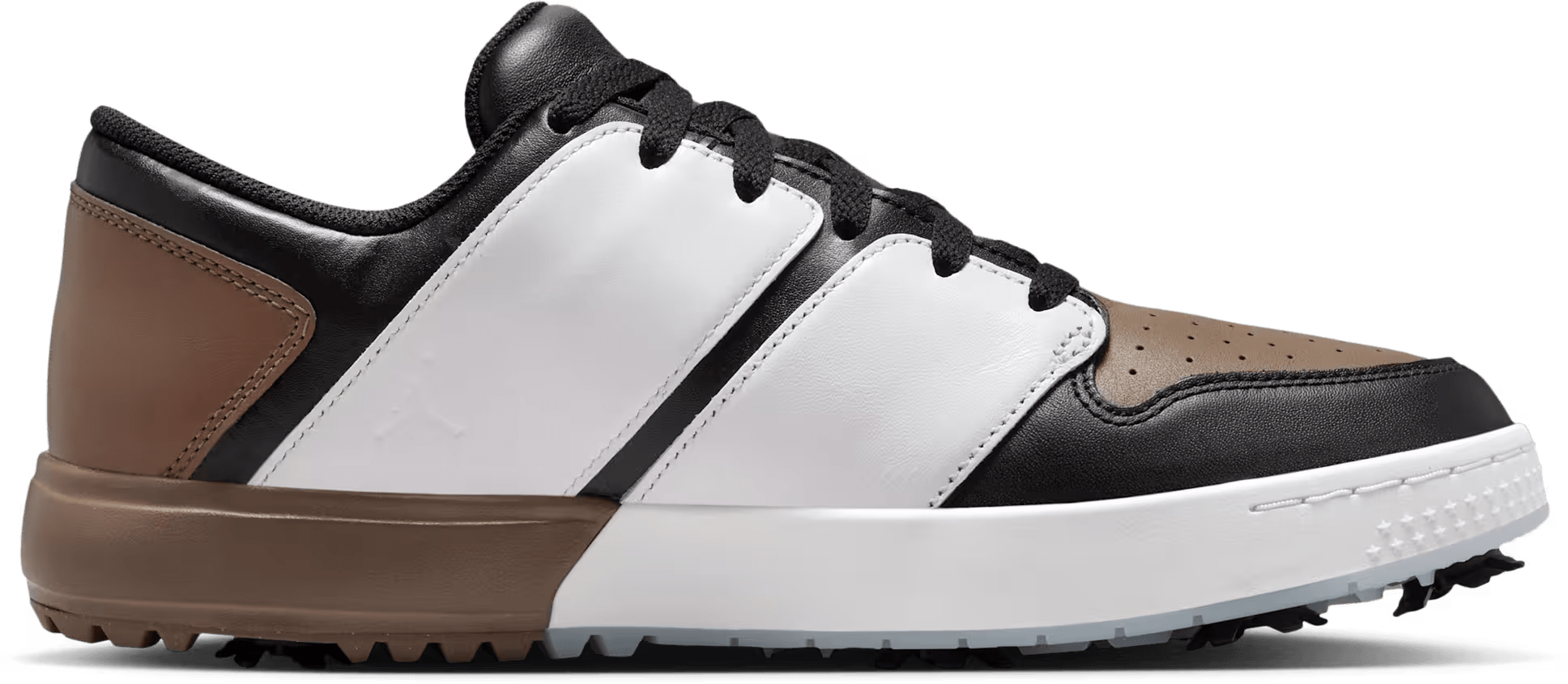 Jordan NU Retro 1 Golf Black Palomino White