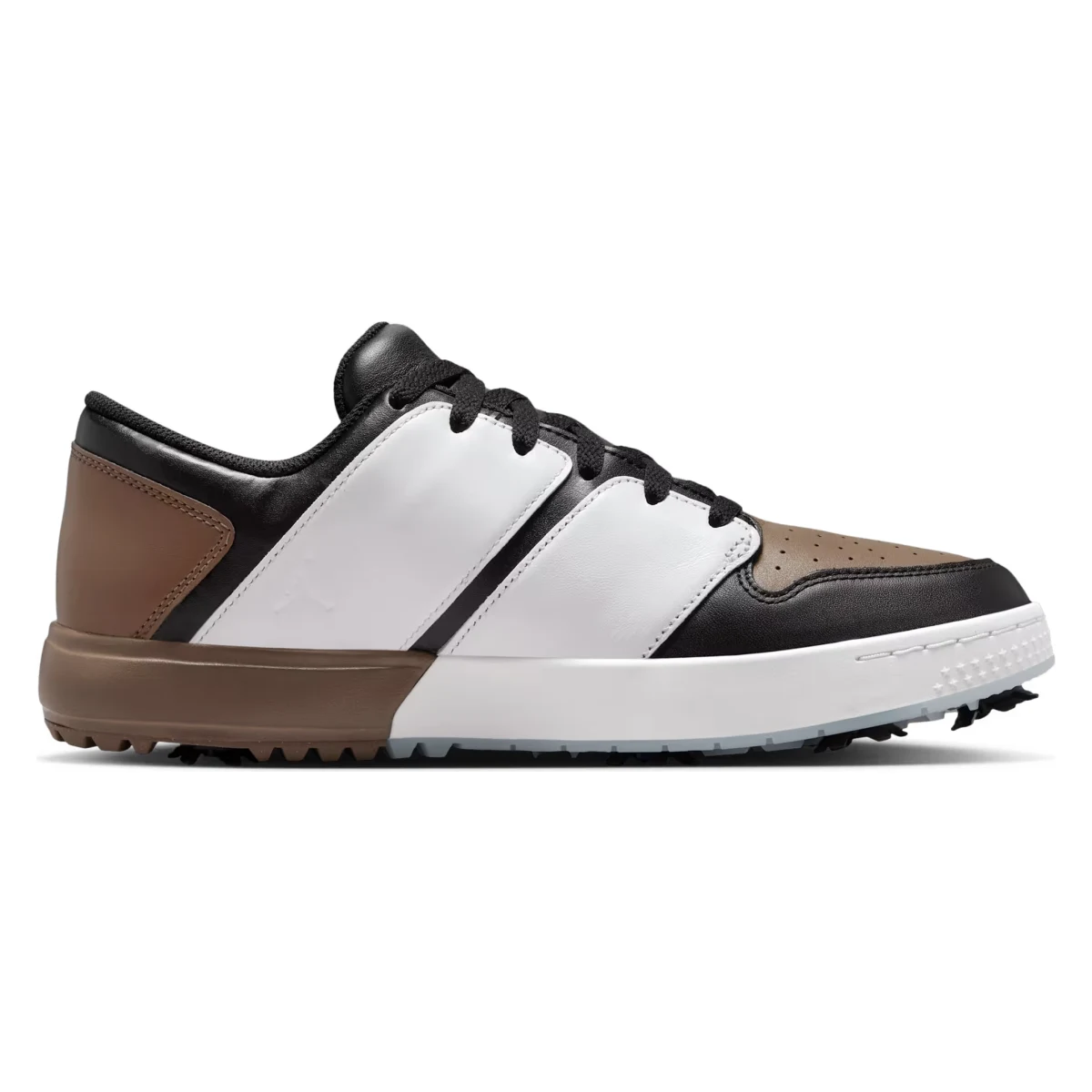 Jordan NU Retro 1 Golf Black Palomino White