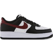 Nike Air Force 1 07 Low Black White Red