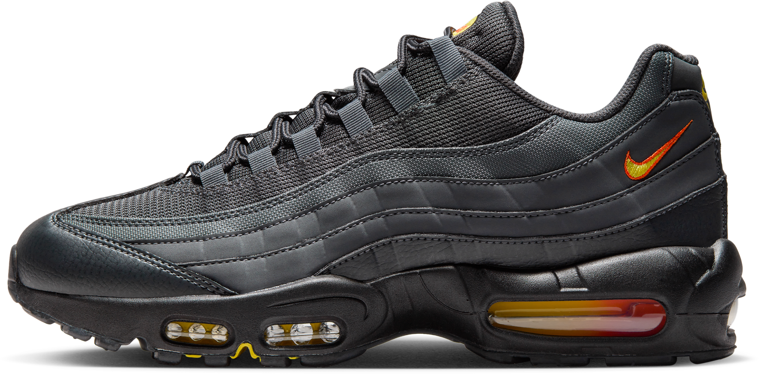 Air max 95 black outlet chrome yellow dark grey