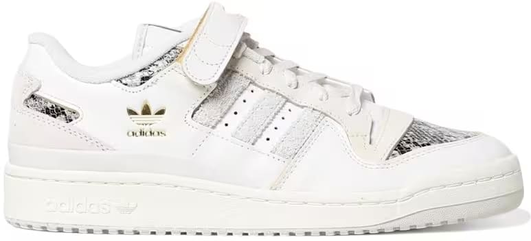 adidas Forum 84 Low White Snakeskin