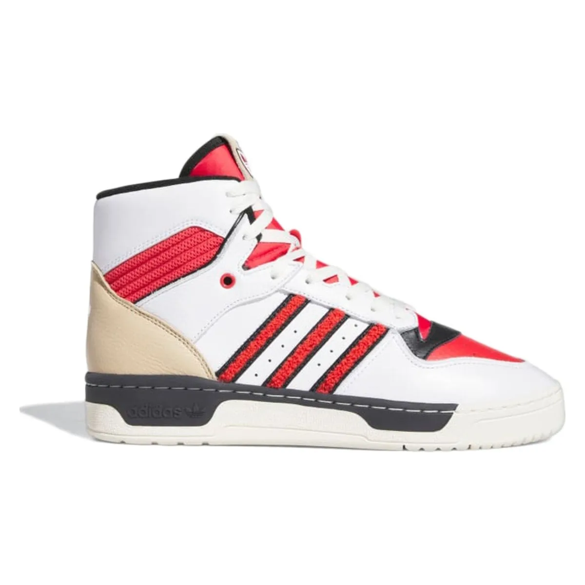 adidas Rivalry Hi Cloud White Glory Red
