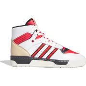 adidas Rivalry Hi Cloud White Glory Red