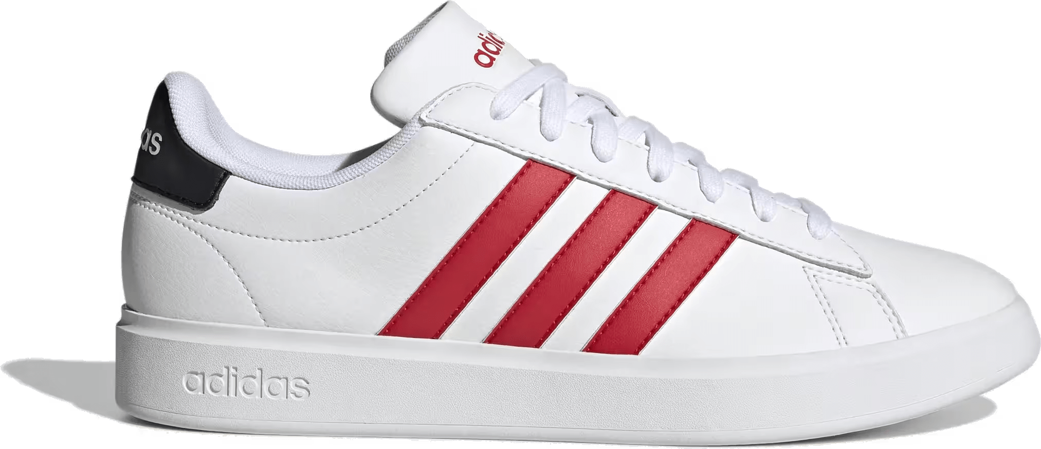 adidas Grand Court 2.0 Cloud White Better Scarlet Core Black
