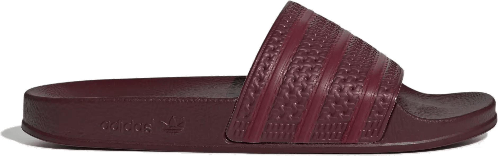 adidas Adilette Slides Shadow Red Collegiate Burgundy