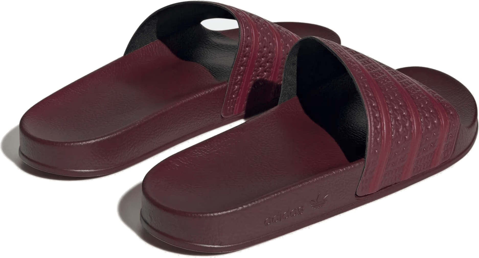 adidas Adilette Slides Shadow Red Collegiate Burgundy