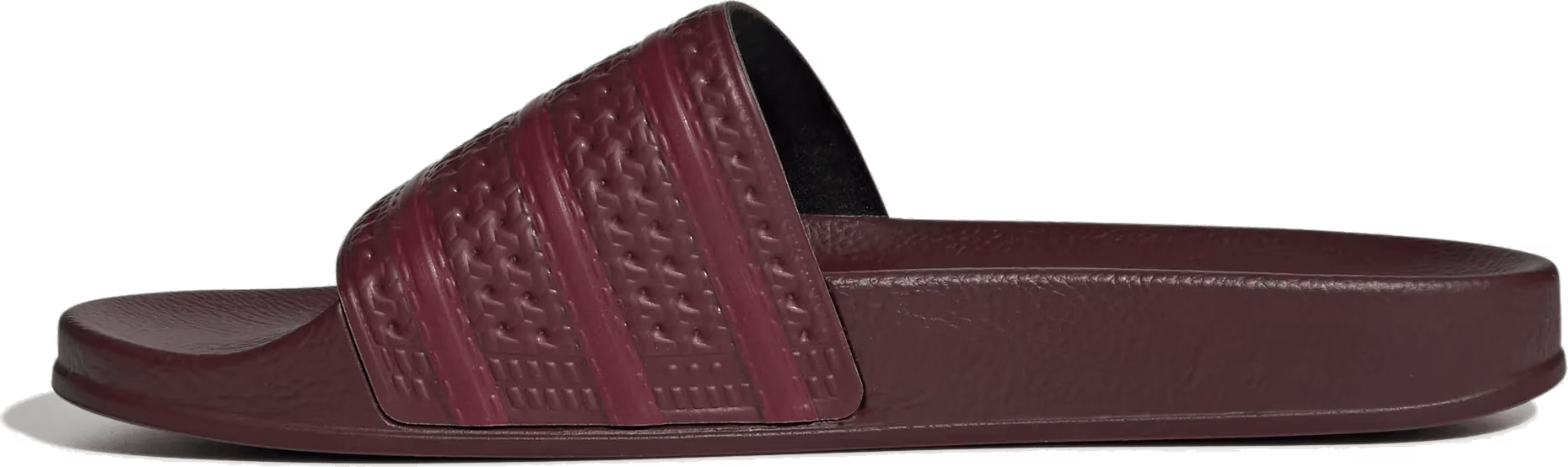 adidas Adilette Slides Shadow Red Collegiate Burgundy