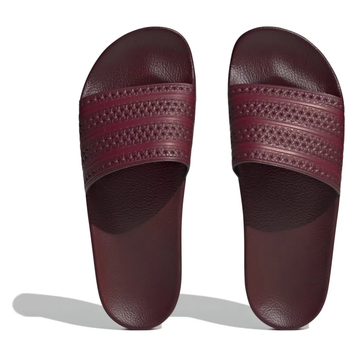 adidas Adilette Slides Shadow Red Collegiate Burgundy