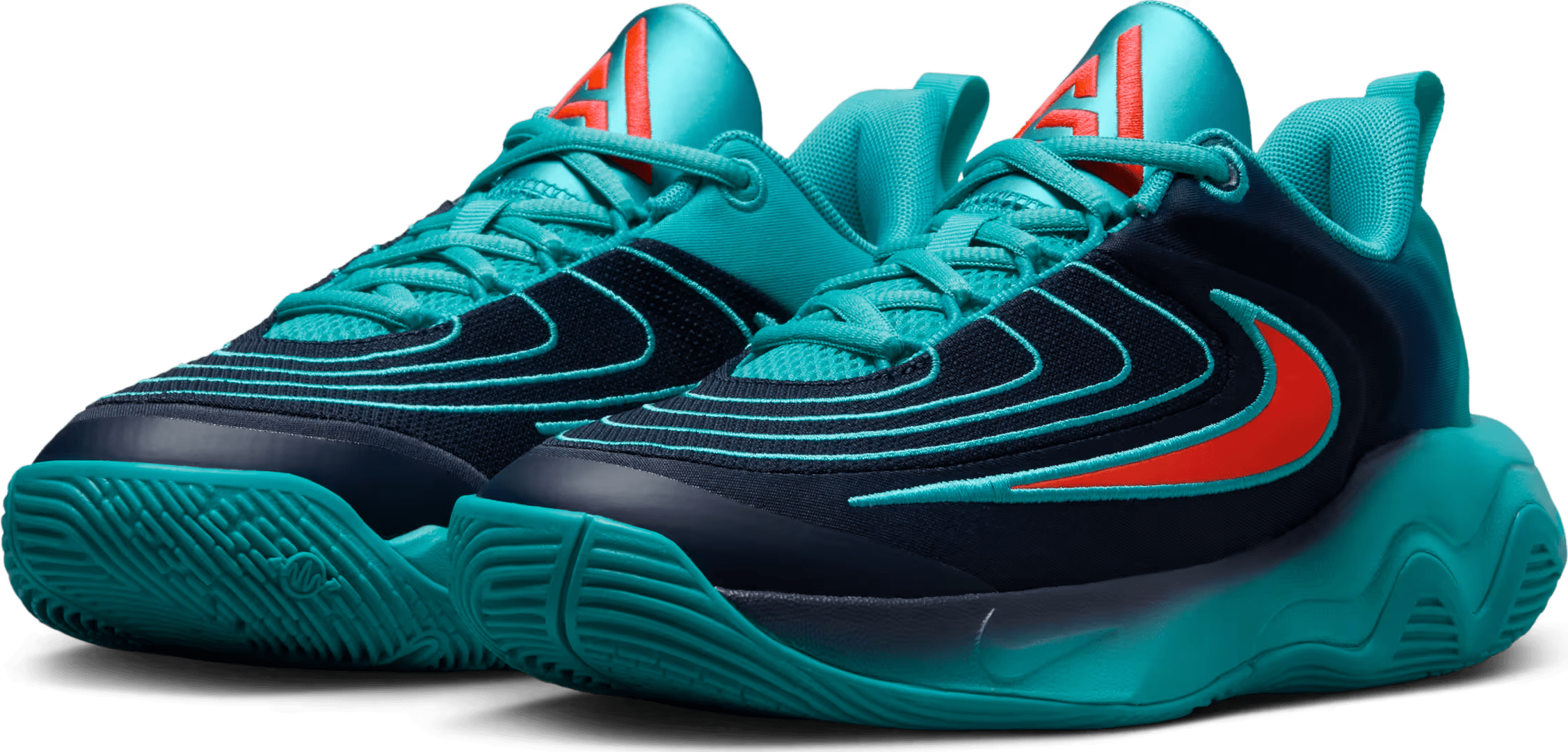 Nike Giannis Immortality 4 Dusty Cactus Obsidian Bright Crimson (GS)
