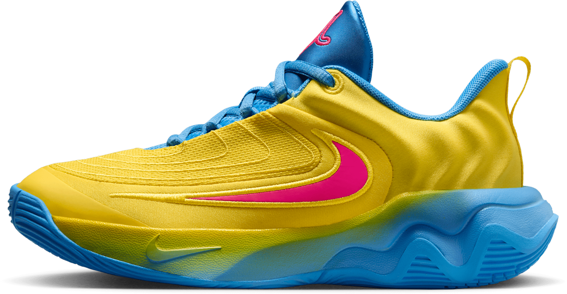 Nike Giannis Immortality 4 Lightning University Blue Hyper Pink (GS)