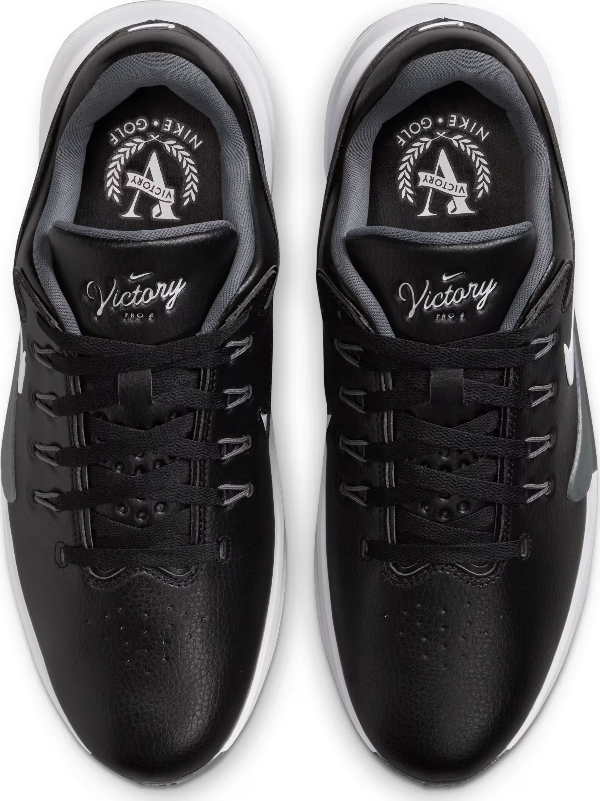 Nike Victory Pro 4 Golf "Black White"