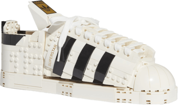 LEGO x Adidas Superstar "White & Black"