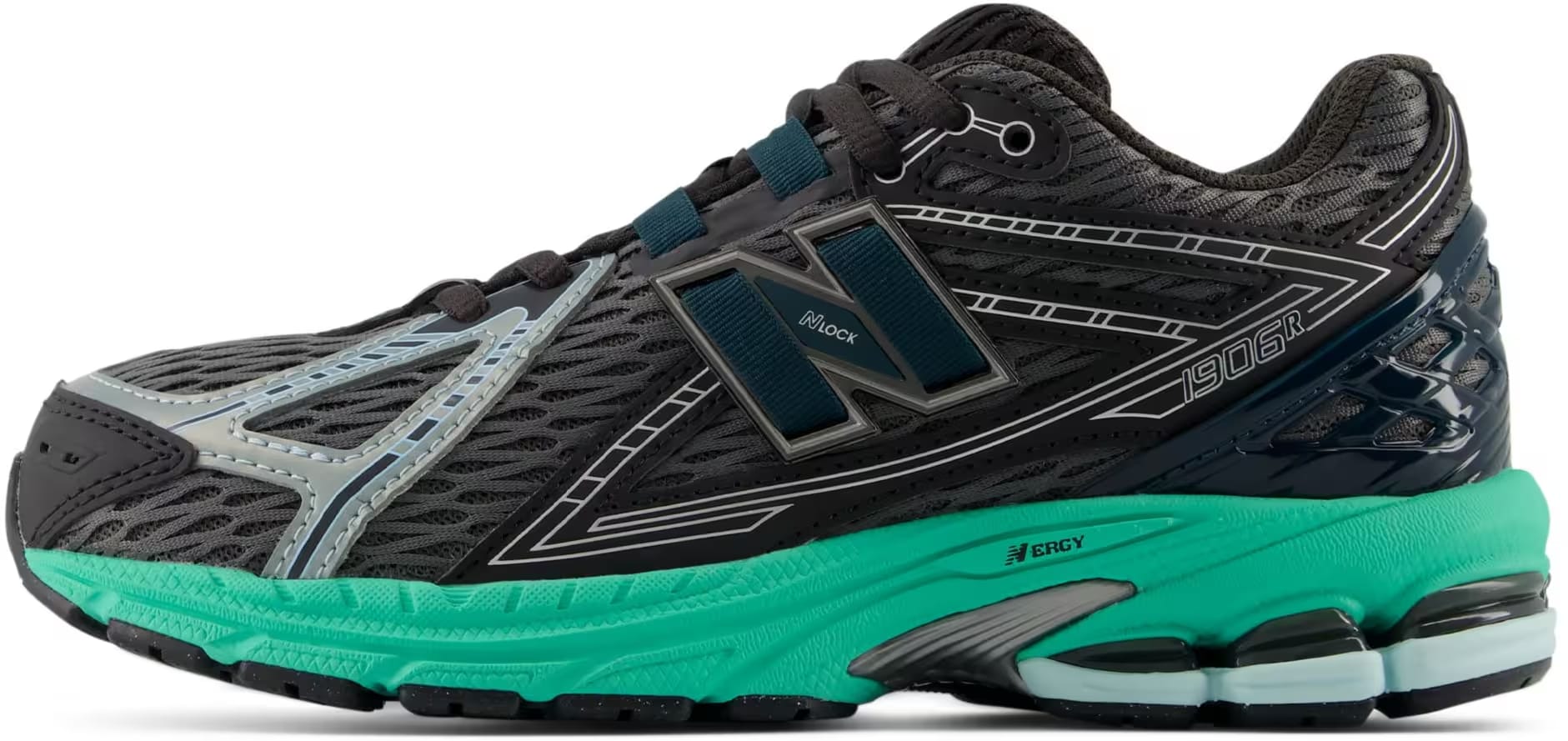 New Balance 1906 Lace GS "Black Metallic Deep End"