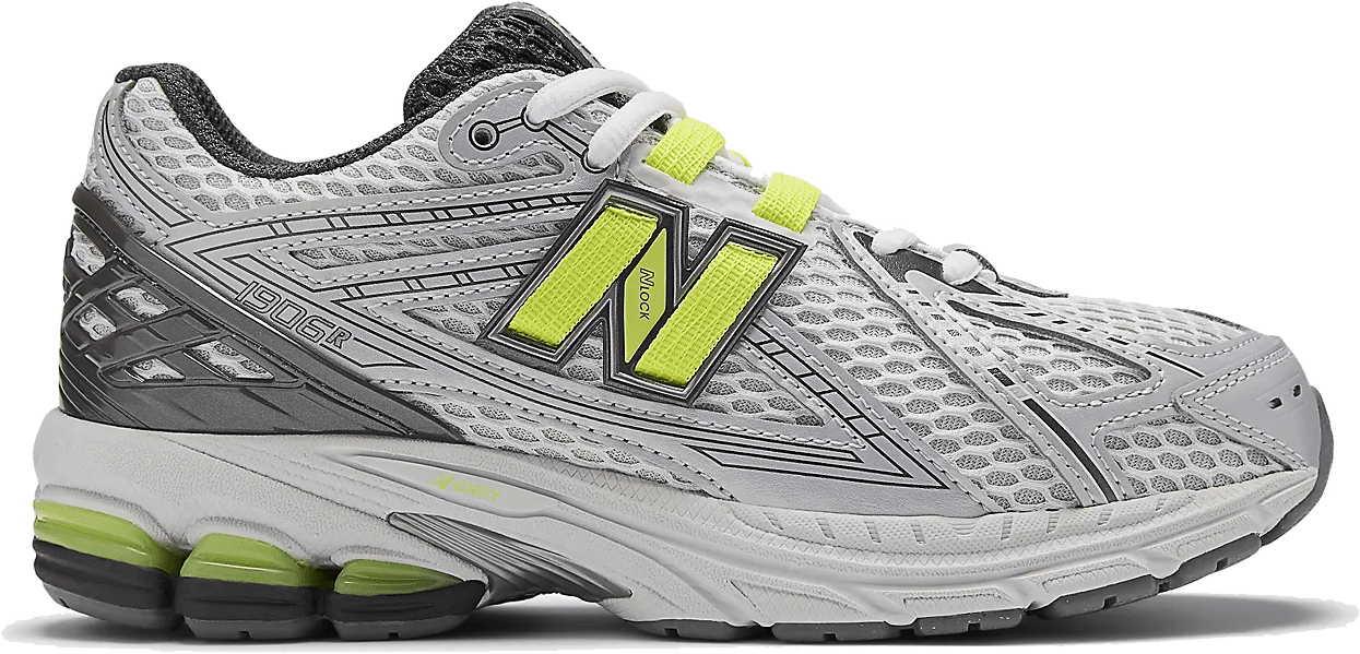 New Balance 1906 Lace GS "Light Silver Metallic Alkaline Green"