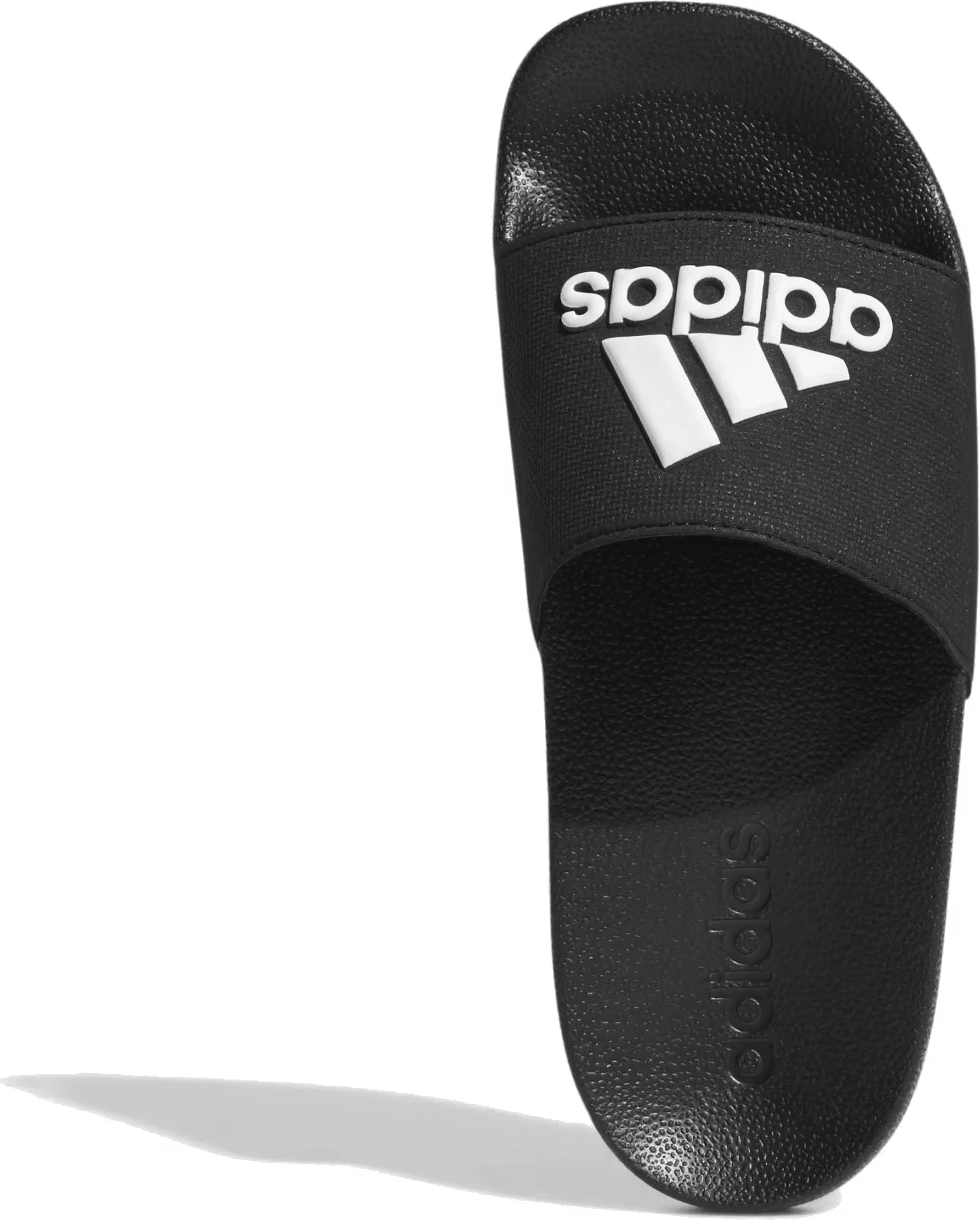 adidas Adilette Shower Slides Core Black White (GS)