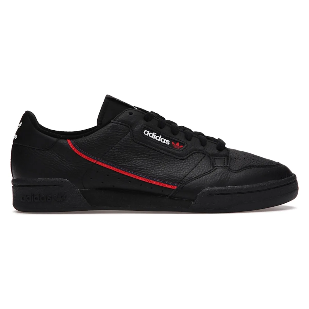 adidas Continental 80 Black Scarlet Red