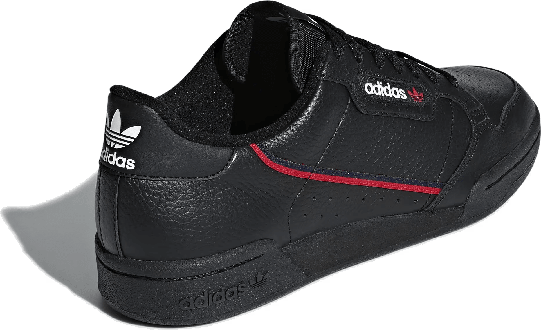 adidas Continental 80 Black Scarlet Red