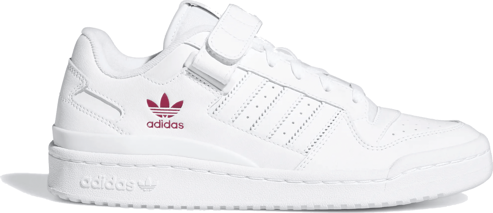 adidas Forum Low Cloud White Shock Pink (Women's)