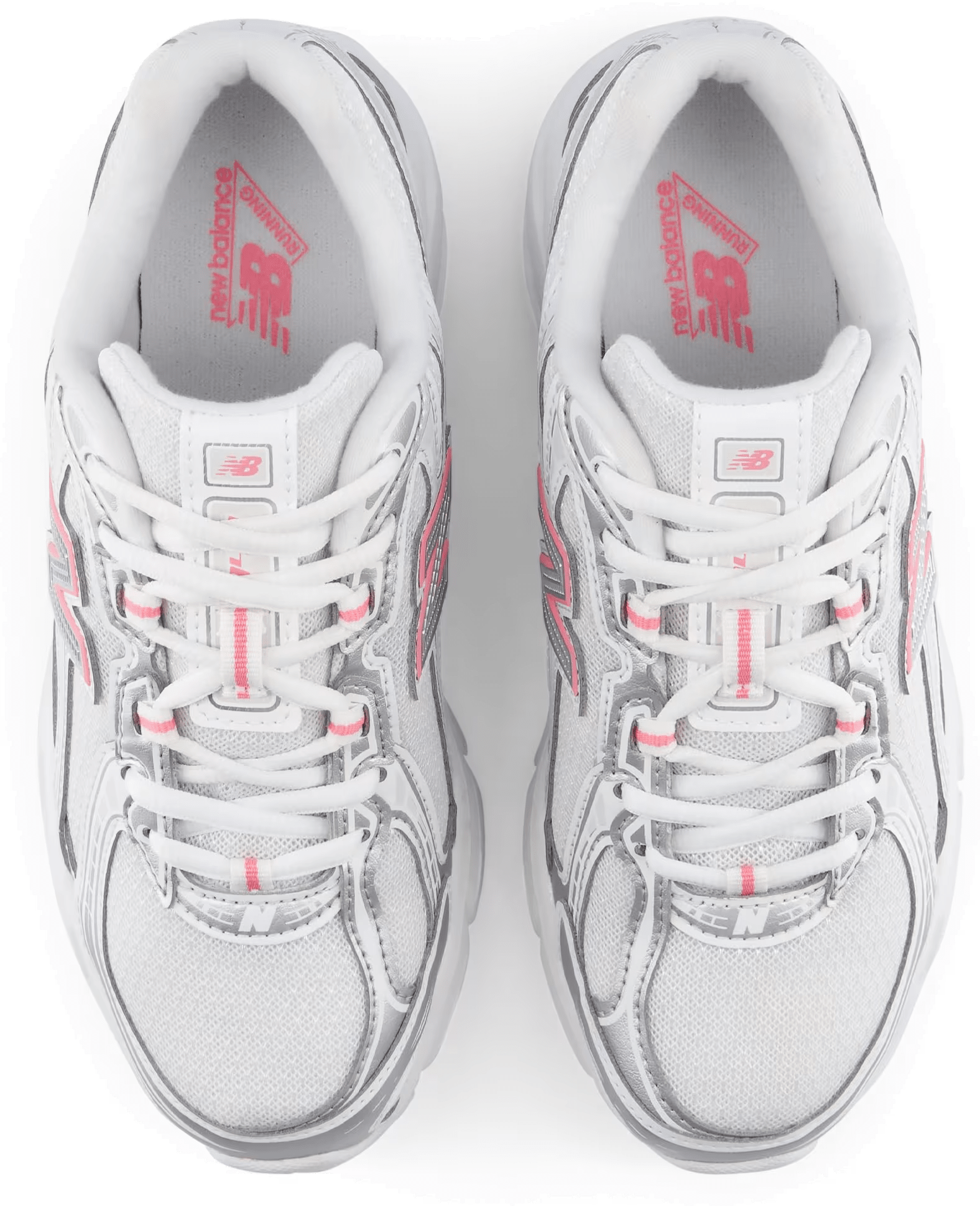 New Balance 740 Lace GS "Silver Metallic Signal Pink"
