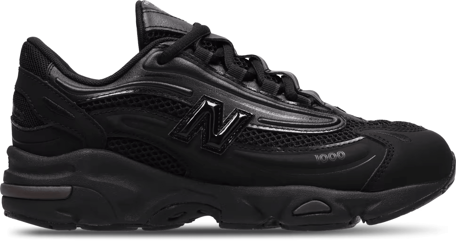 New Balance 1000 Lace GS "Black Cement"