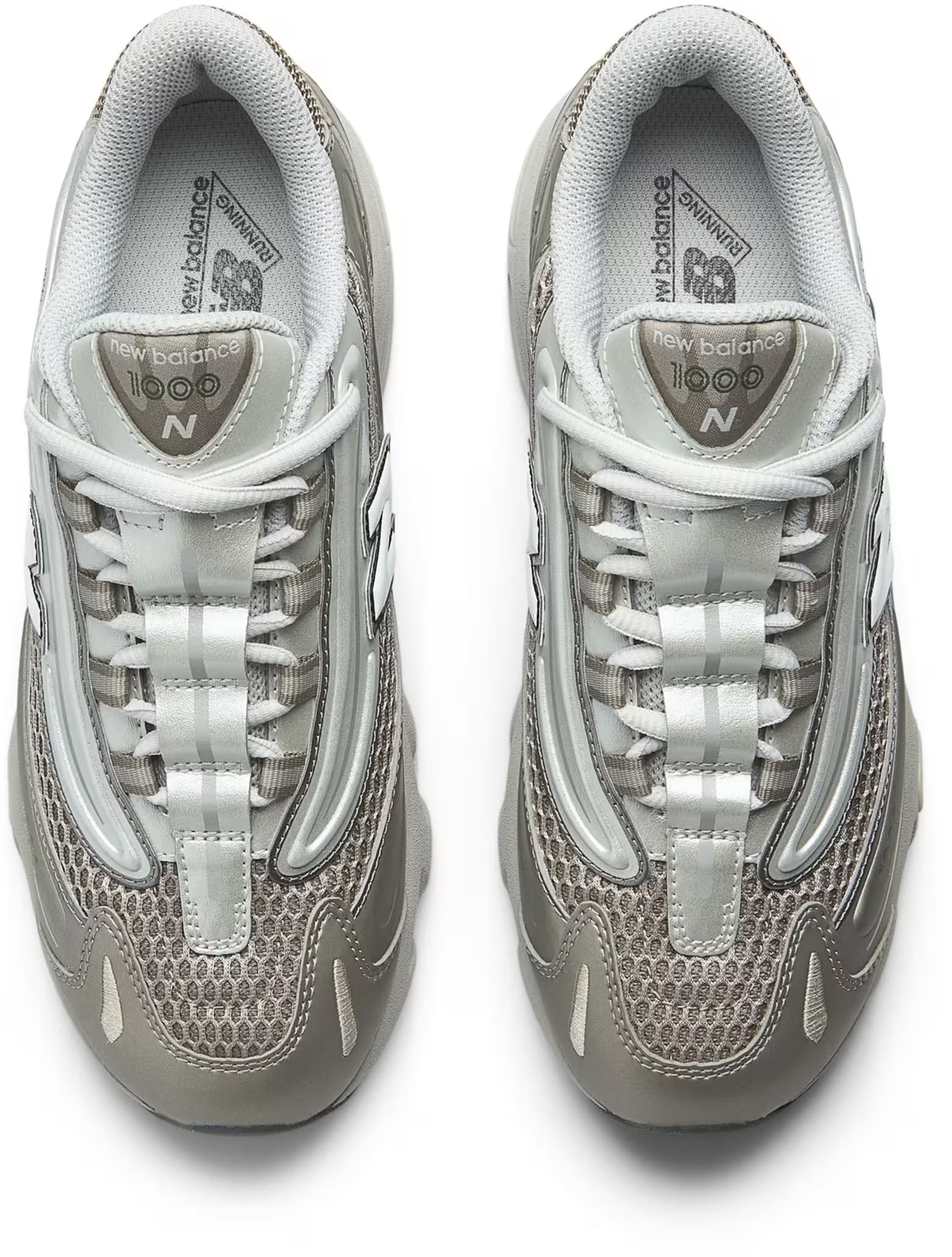 New Balance 1000 GS "Arid Stone Light Silver Meta"