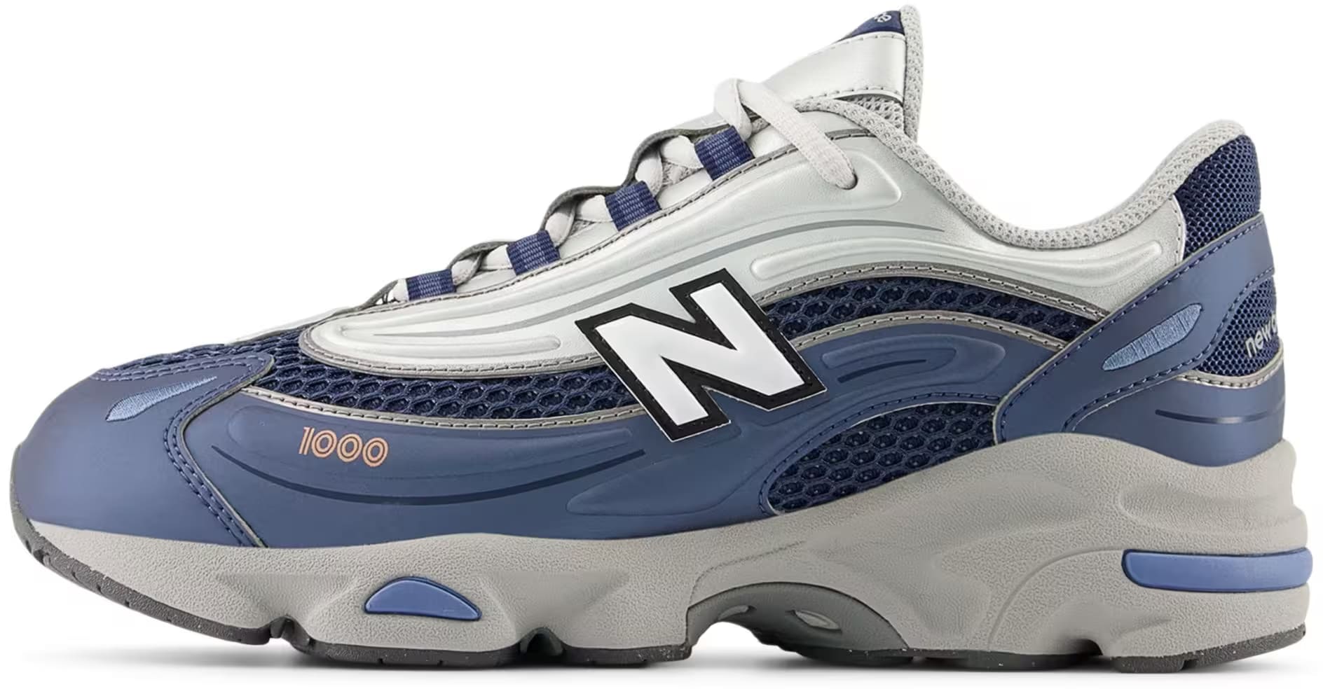 New Balance 1000 GS "Vintage Indigo Light Silver Metallic"