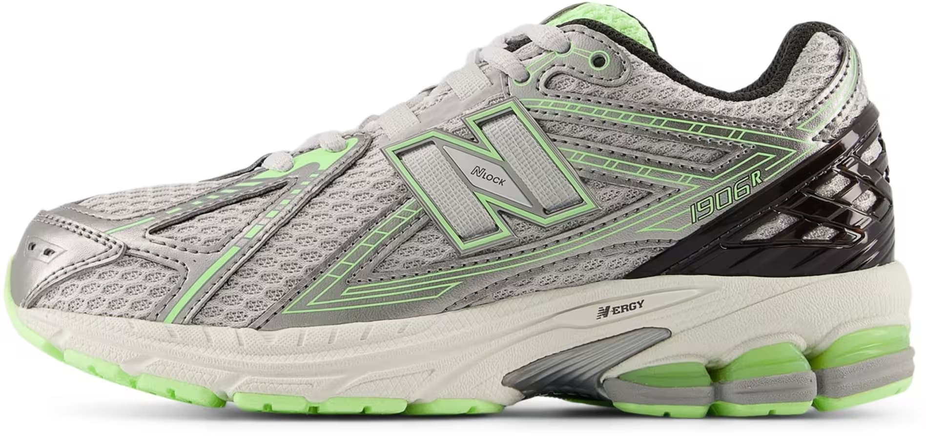 New Balance 1906R Dark Silver Metallic Mint Flash (GS)