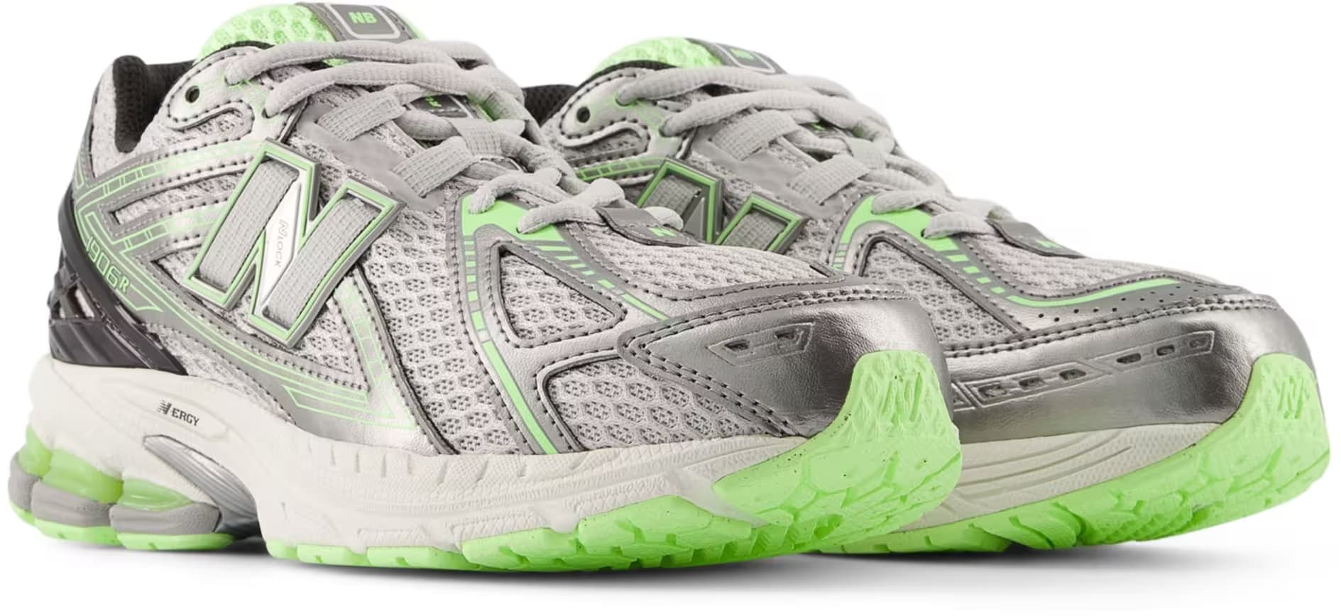 New Balance 1906R Dark Silver Metallic Mint Flash (GS)