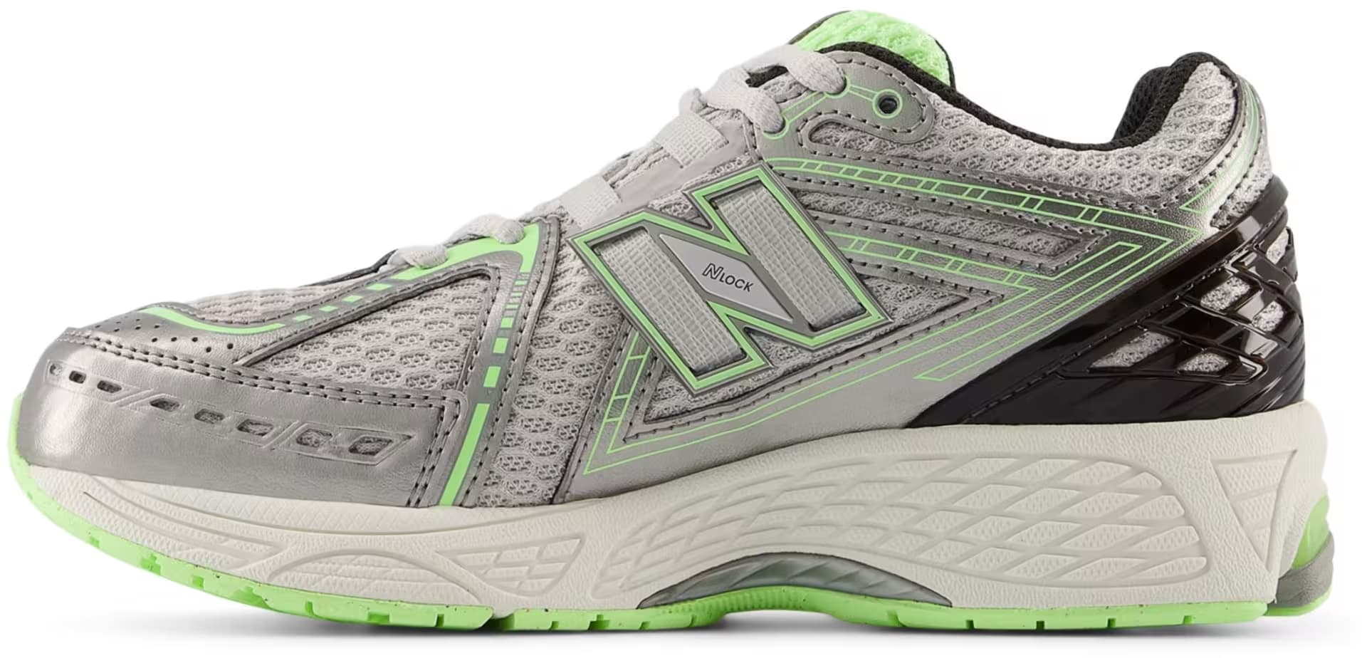 New Balance 1906R Dark Silver Metallic Mint Flash (GS)