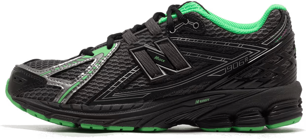 New Balance 1906R Dark Silver Metallic Lab Green (GS)