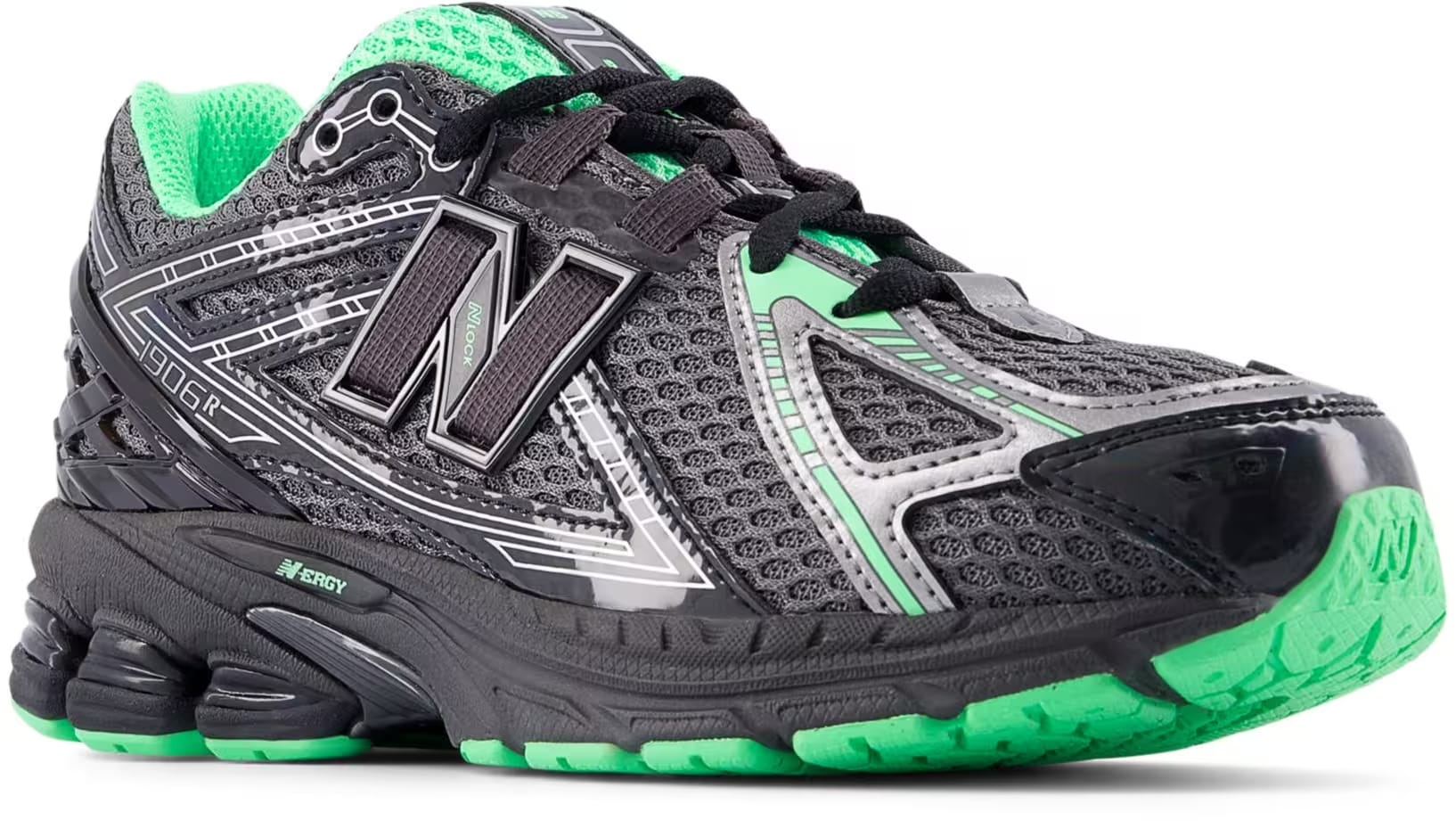 New Balance 1906R Dark Silver Metallic Lab Green (GS)