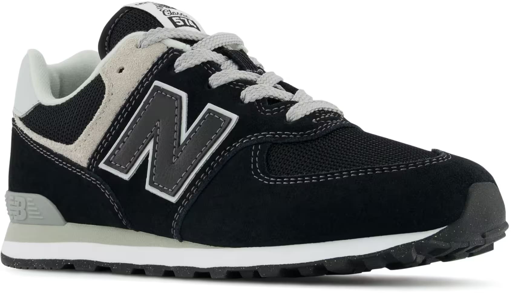 New Balance 574 Core Black White (GS)