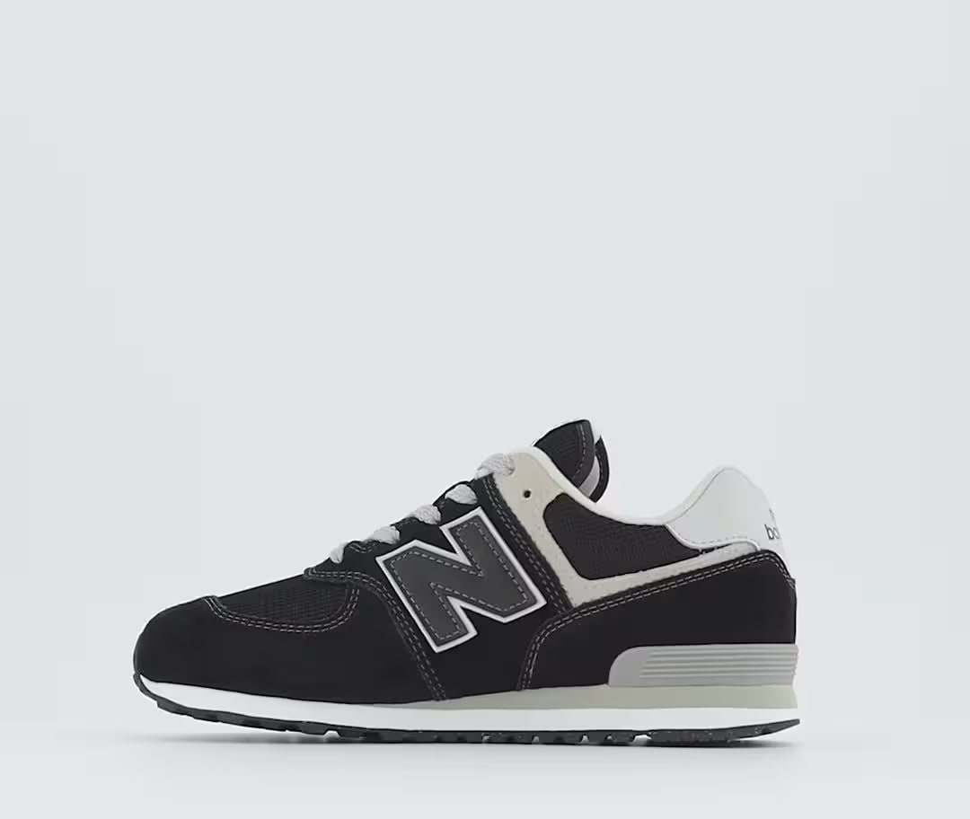 New Balance 574 Core Black White (GS)