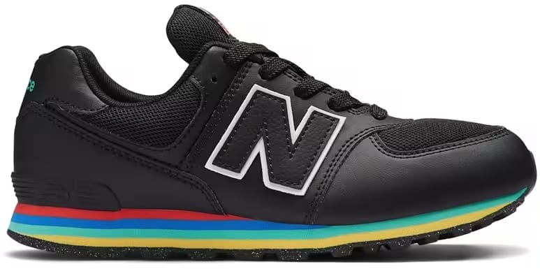 New Balance 574 Black Multi (GS)