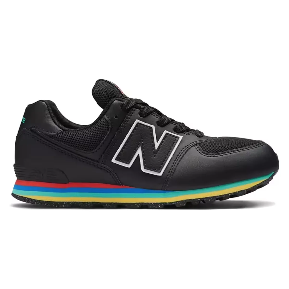 New Balance 574 Black Multi (GS)