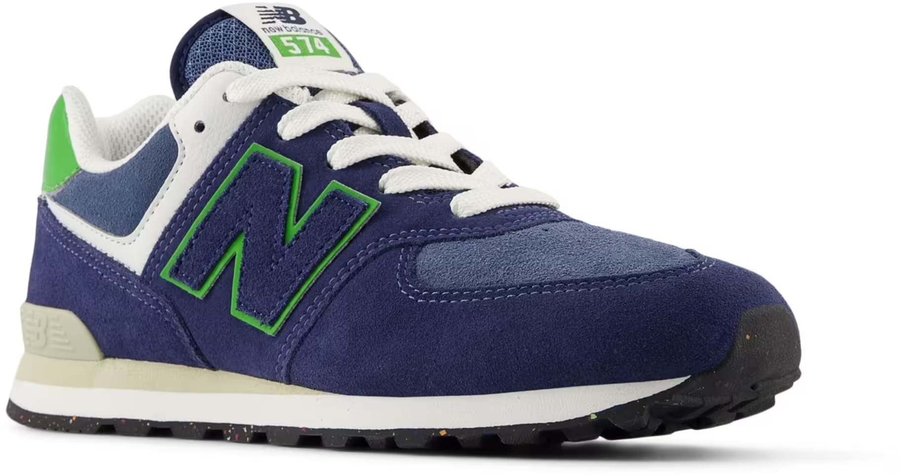 New Balance 574 LACE "Blue Alpine Green"